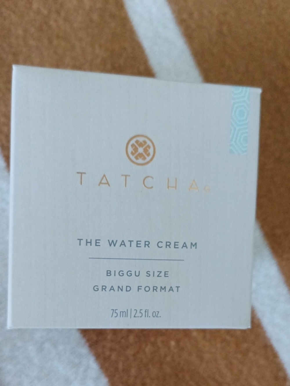 Tatcha The Water Cream - White & Gold Packaging